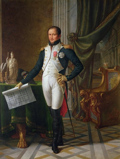 Porträt von Joseph Bonaparte (1768-1844) König von Spanien, 1808 von Jean Baptiste Joseph Wicar